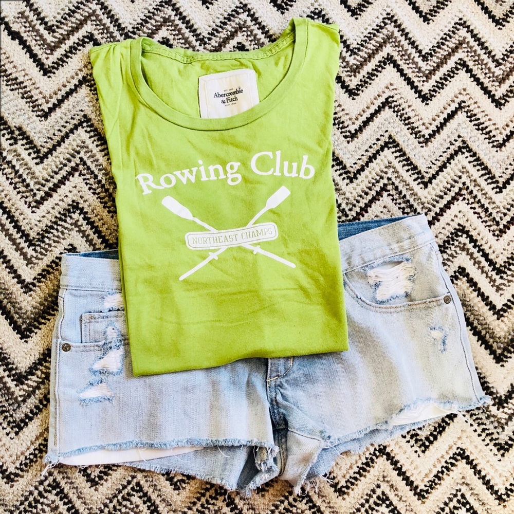 Gray green Abercrombie shirt (new)